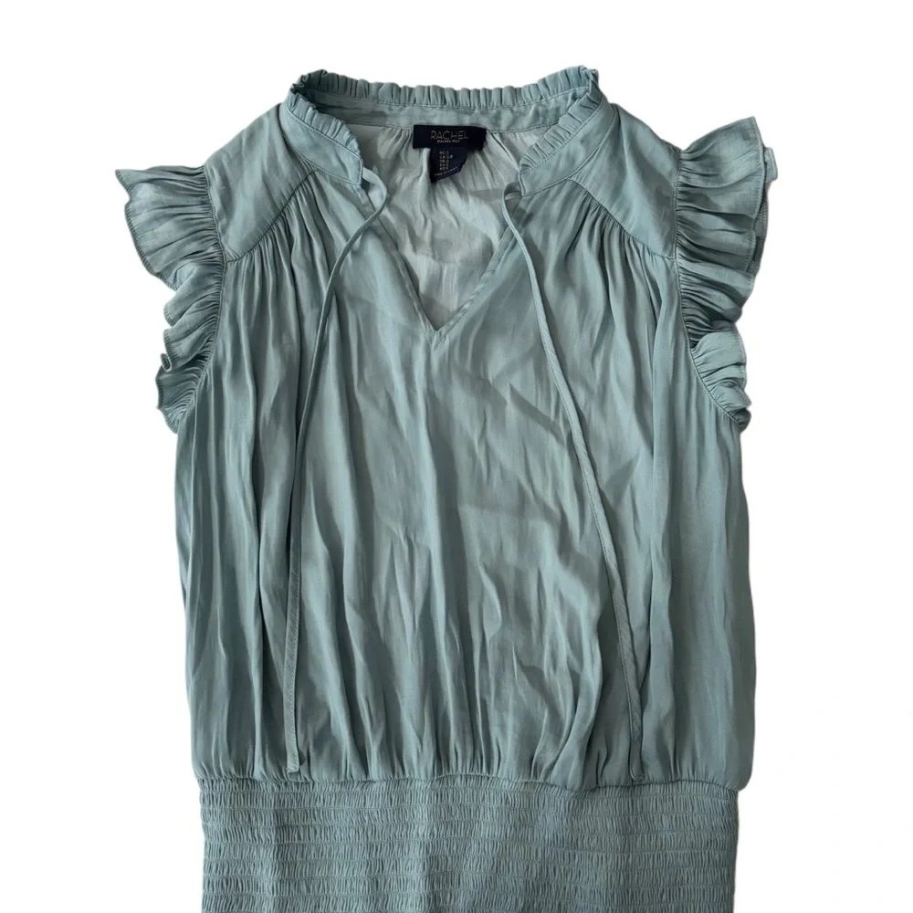 Rachel Ray Ruffled Sleeve Top - Picture 3 of 5